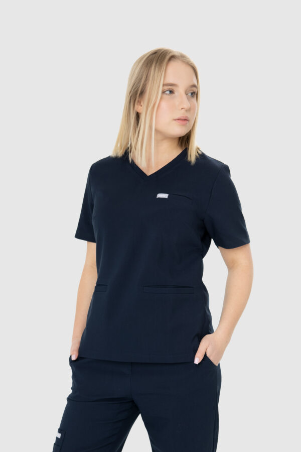 Bluza Basic Damska - Midnight Blue