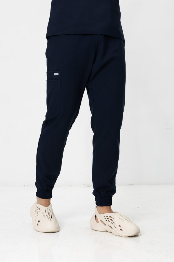 Spodnie Medyczne Męskie Joggery - Midnight Blue