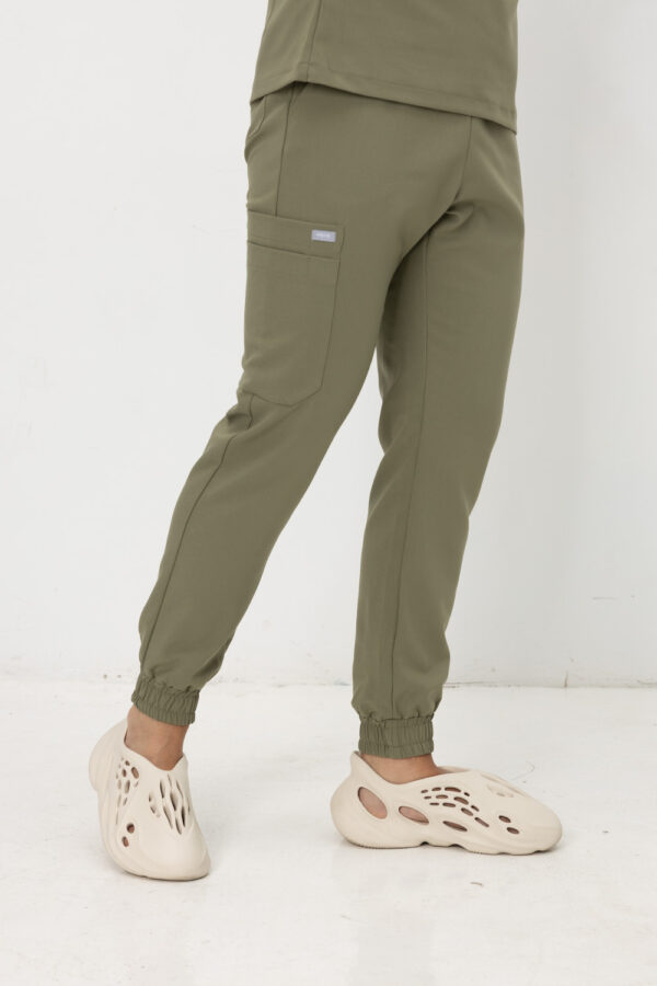 Spodnie Medyczne Męskie Joggery - Olive Drab