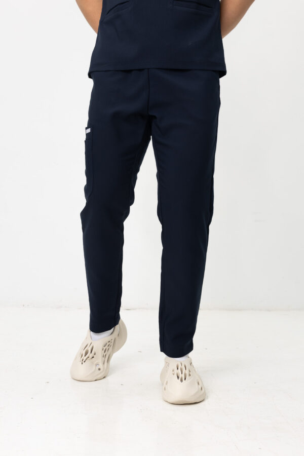 Spodnie Medyczne Męskie Basic - Midnight Blue