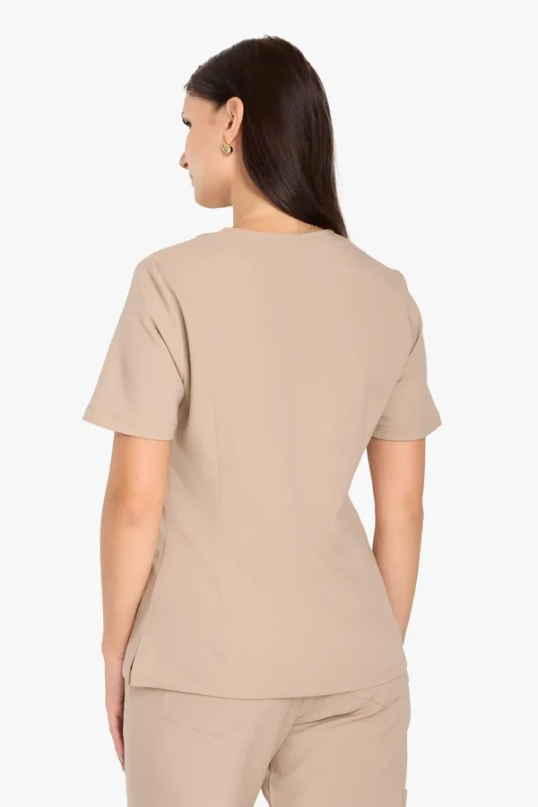 Bluza Medyczna Basic Damska - Beige