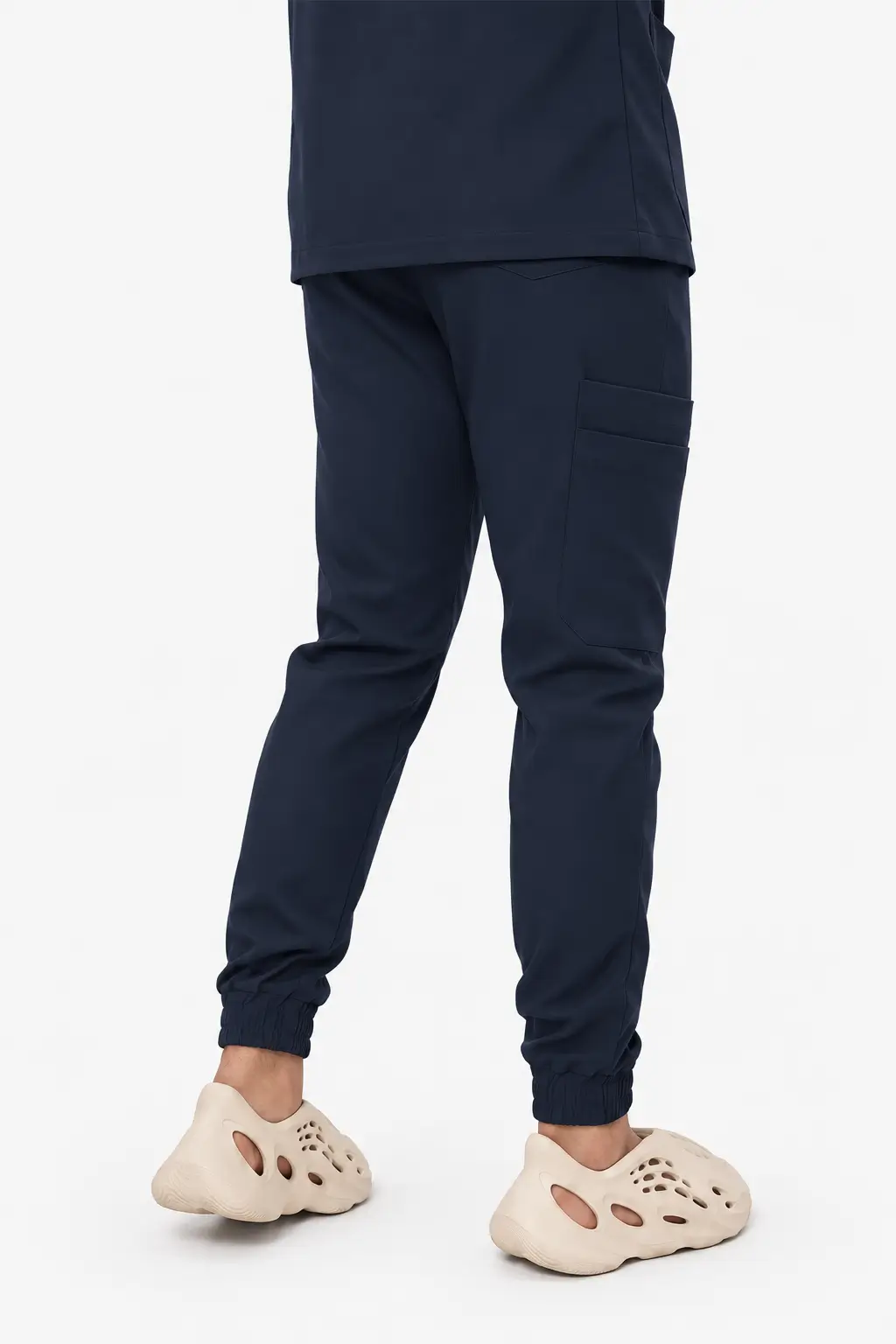 Spodnie Medyczne Męskie Joggery - Midnight Blue - obrazek 2
