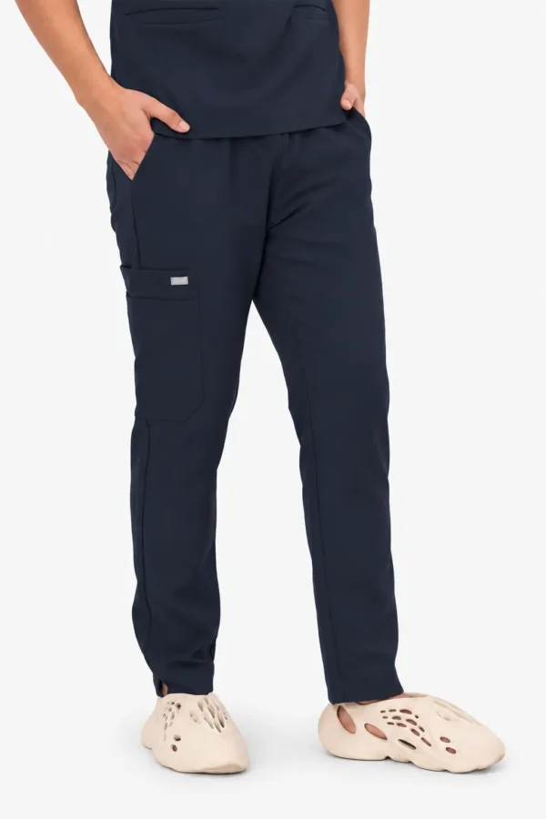 Spodnie Medyczne Męskie Basic - Midnight Blue