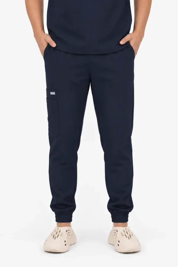 Spodnie Medyczne Męskie Joggery - Midnight Blue