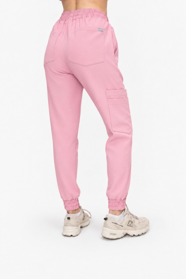 Spodnie Medyczne Damskie Joggery - Cotton Candy