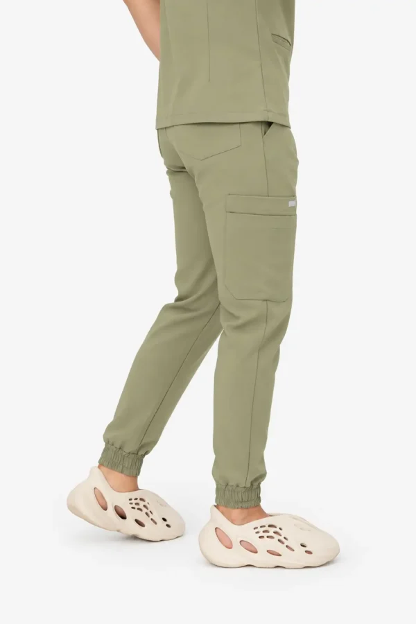 Spodnie Medyczne Męskie Joggery - Olive Drab