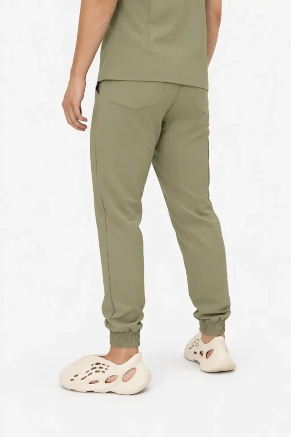 Spodnie Medyczne Męskie Joggery - Olive Drab