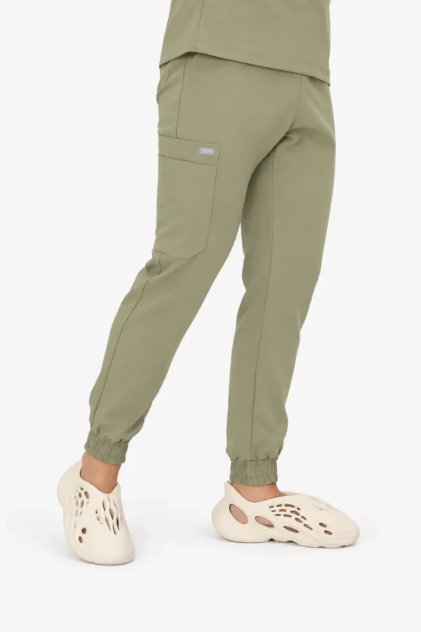 Spodnie Medyczne Męskie Joggery - Olive Drab